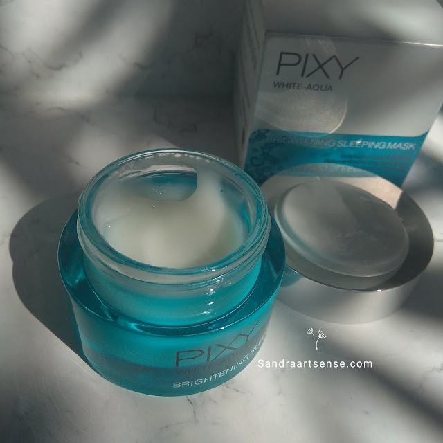 Review Pixy White Aqua Brightening Sleeping Mask (Krim malam Pixy)