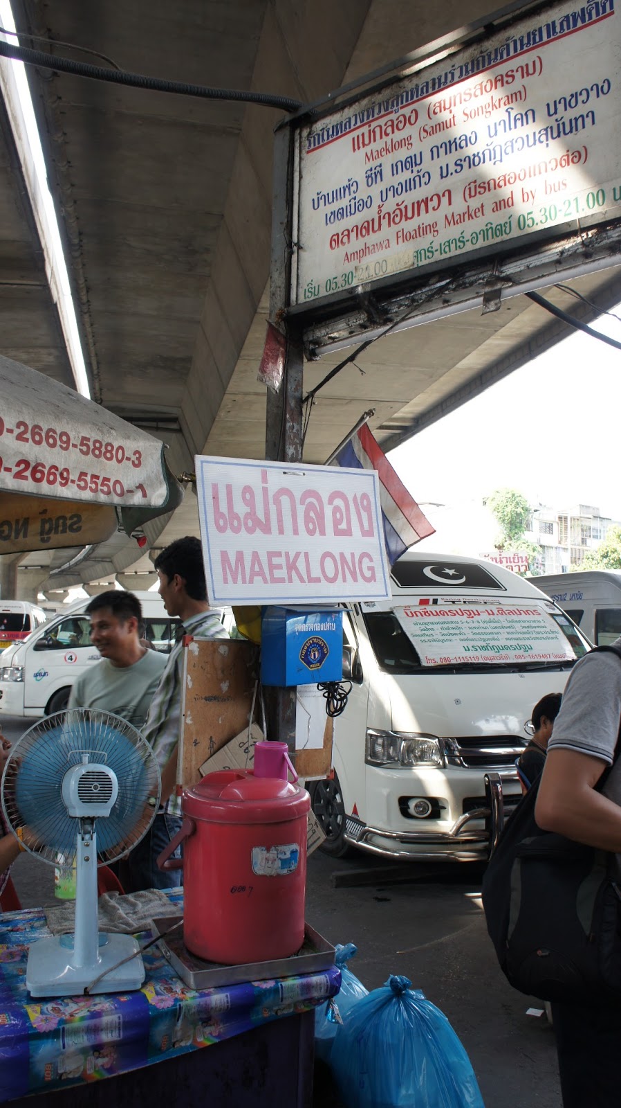 曼谷旅遊 往郊區 美功市場 水上市場