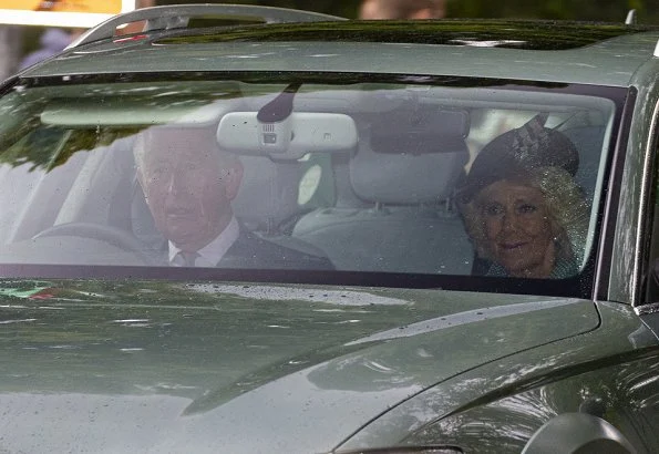 Queen Elizabeth II and Prince Andrew, Princess Beatrice, The Prince of Wales and The Duchess of Cornwall