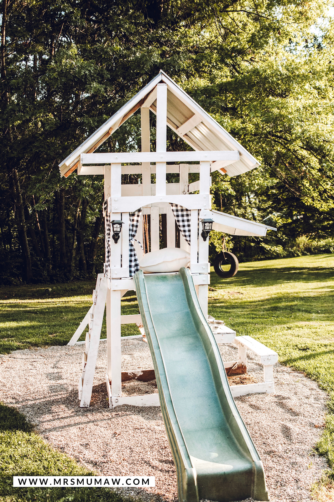 Swing Set Makeover How to Paint Swing Set The Every Things Mrs