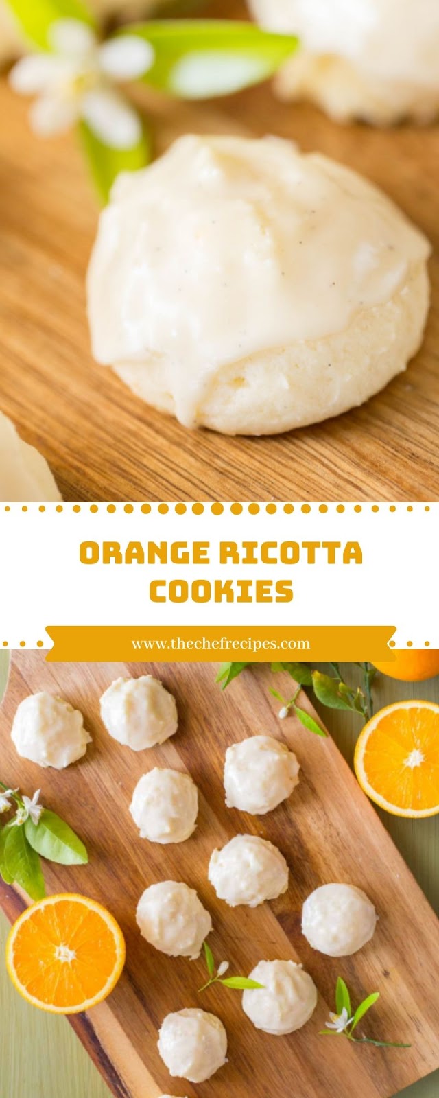 Orange Ricotta Cookies Orange Ricotta Cookies