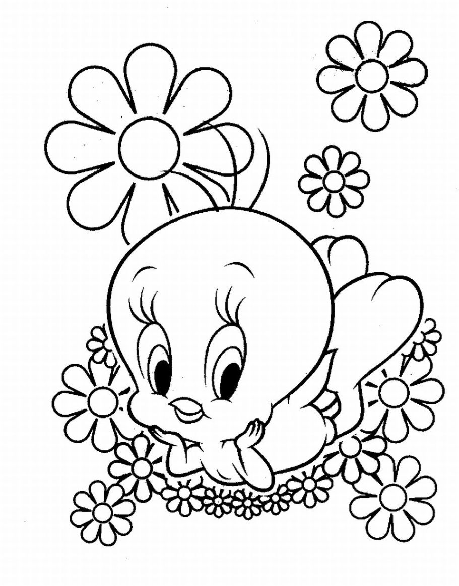 Daisy Scout Flower Coloring Pages ~ Cute Printable Coloring Pages