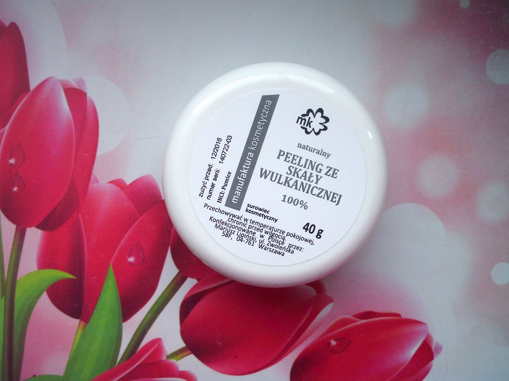 Manufaktura Kosmetyczna peeling ze skały wulkanicznej i olej z krokosza