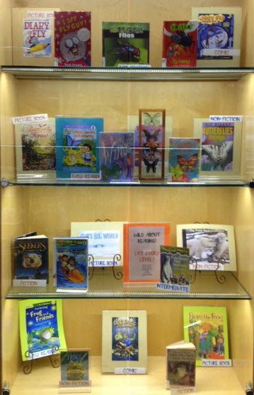 Display: Wild About Reading at Every Level