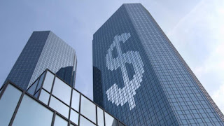 imagem ilustrativa mostrando um prédio que representa um banco.