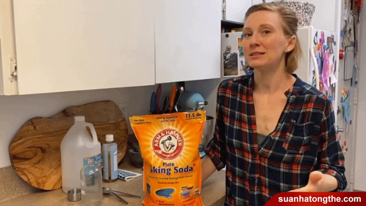 Baking soda cách vệ sinh gioăng cao su tủ lạnh