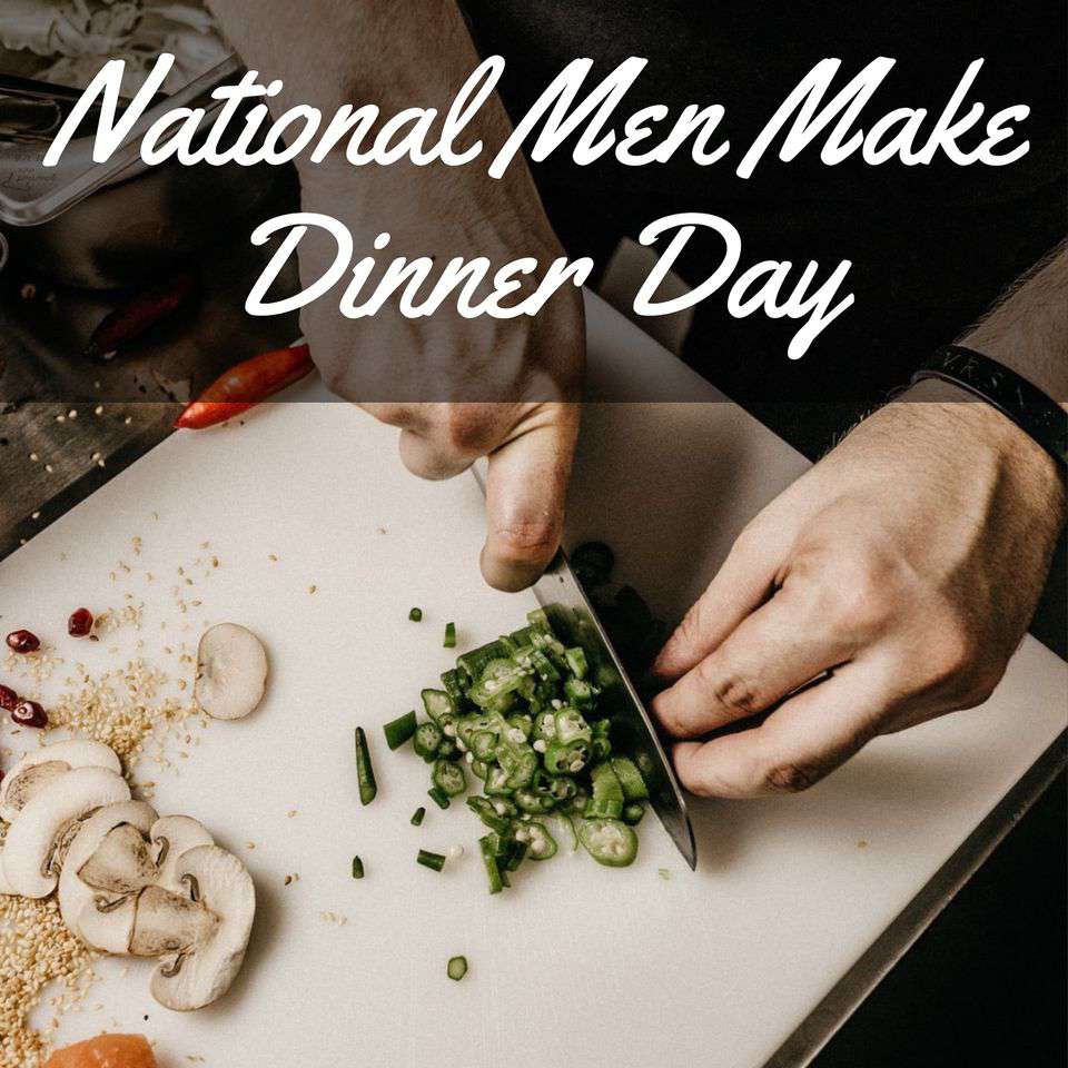 National Men Make Dinner Day Wishes Beautiful Image National Men Make Dinner Day Wishes Beautiful Image