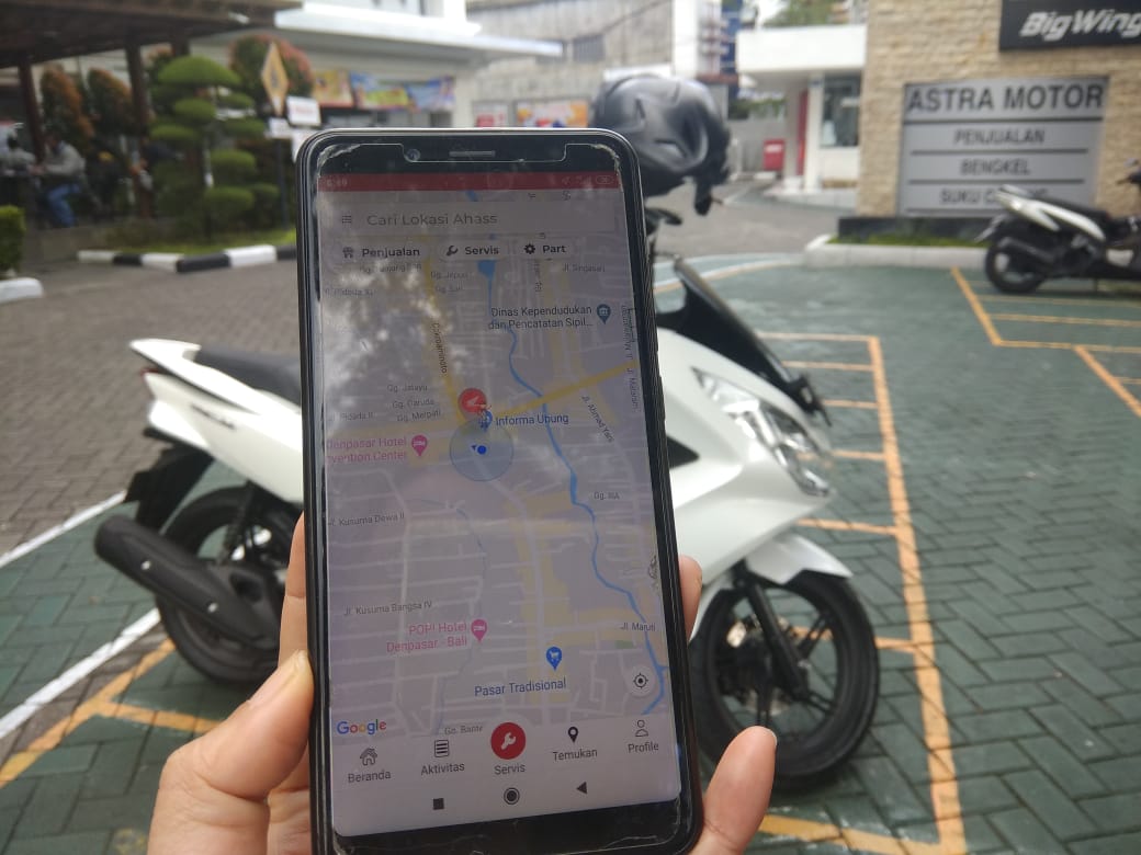 Cara Mudah Temukan Lokasi AHASS Cukup dengan Aplikasi Motorku X