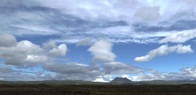 Clouds and Big Sky on a Self-Drive Day Trip Along Iceland's South Coast