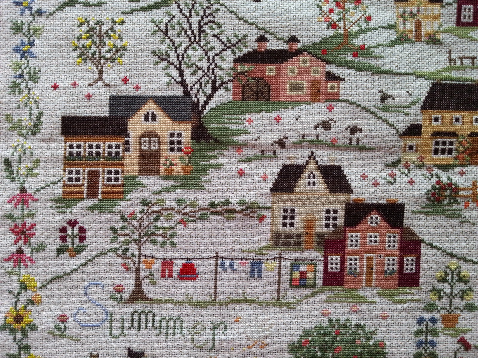 Youngok's Happy Crafts Cross Stitch Estate (etcSummer) from Sara