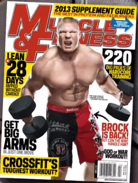 6 Day Brock Lesnar Workout Muscle And Fitness for push your ABS