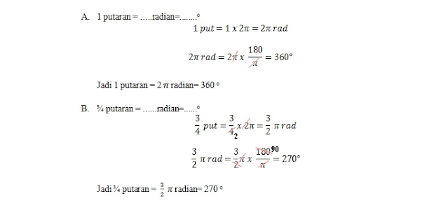 Mengubah Satuan Sudut Dengan Mudah Putaran Radian Dan Derajat Rumah Pintar Pku