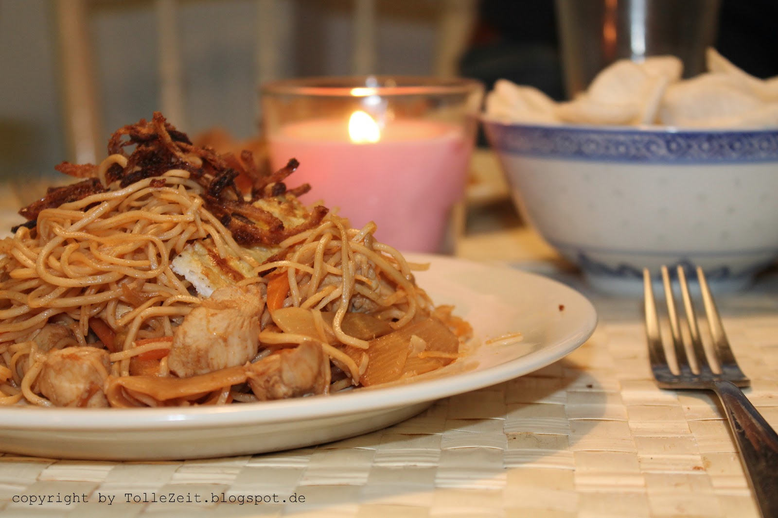 Tolle Zeit: Gebratene Nudeln aus dem Wok