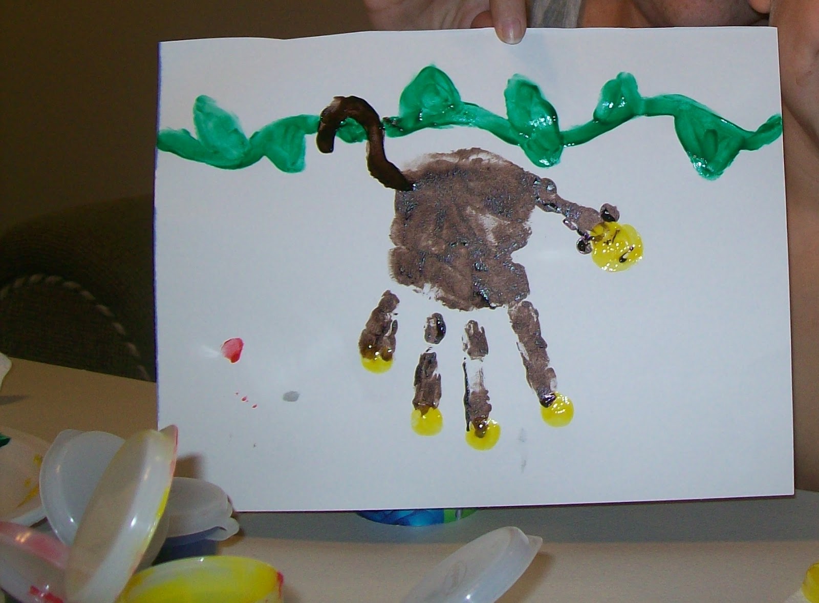 Limitless Crafting!: Animal Hand Prints