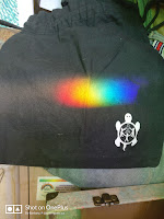 Rainbow on black Rainbow on black