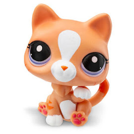 Littlest Pet Shop Series 1 Pet Pairs Cat (#G7 - #34) Pet