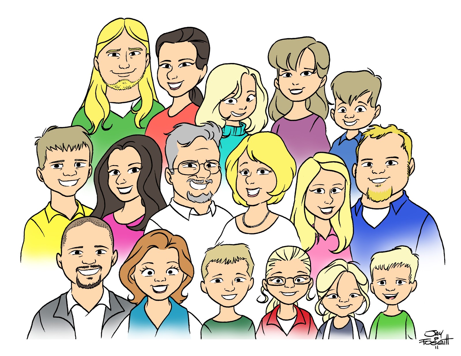 free clip art cartoon families - photo #29