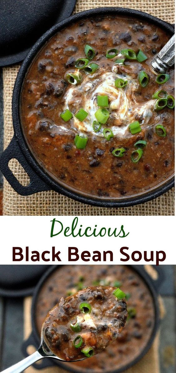 BLACK BEAN SOUP RECIPE BLACK BEAN SOUP RECIPE