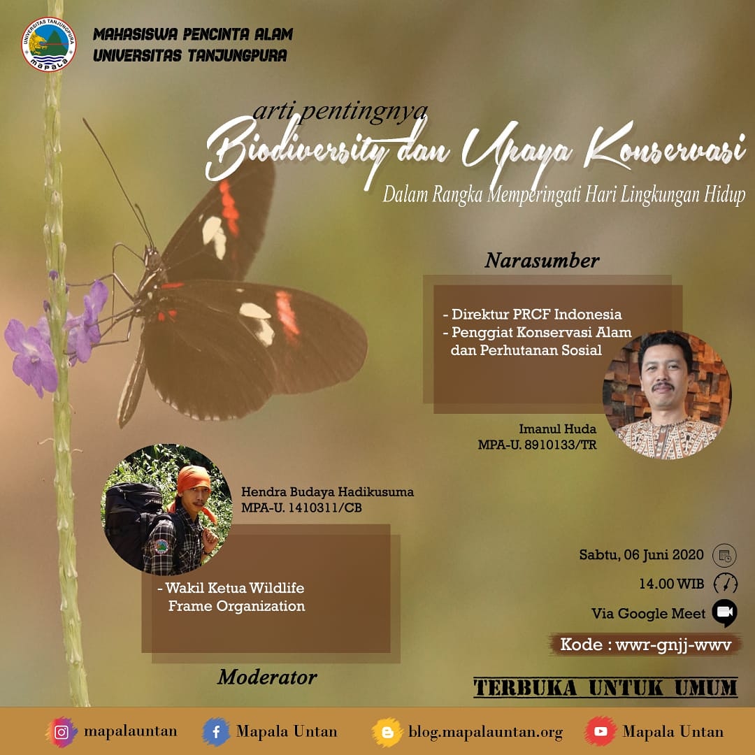 ARTI PENTING BIODIVERSITY DAN UPAYA KONSERVASI MAPALA UNTAN