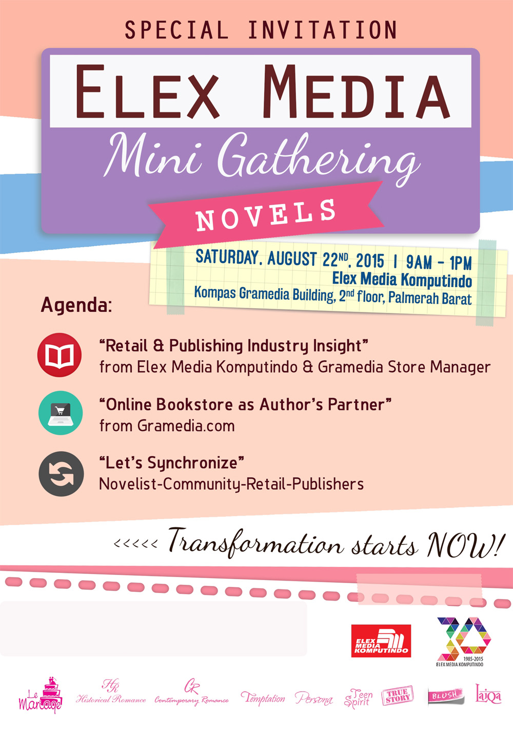 ARUMI'S STORIES Mini Gathering Elex Media Nasib Buku di