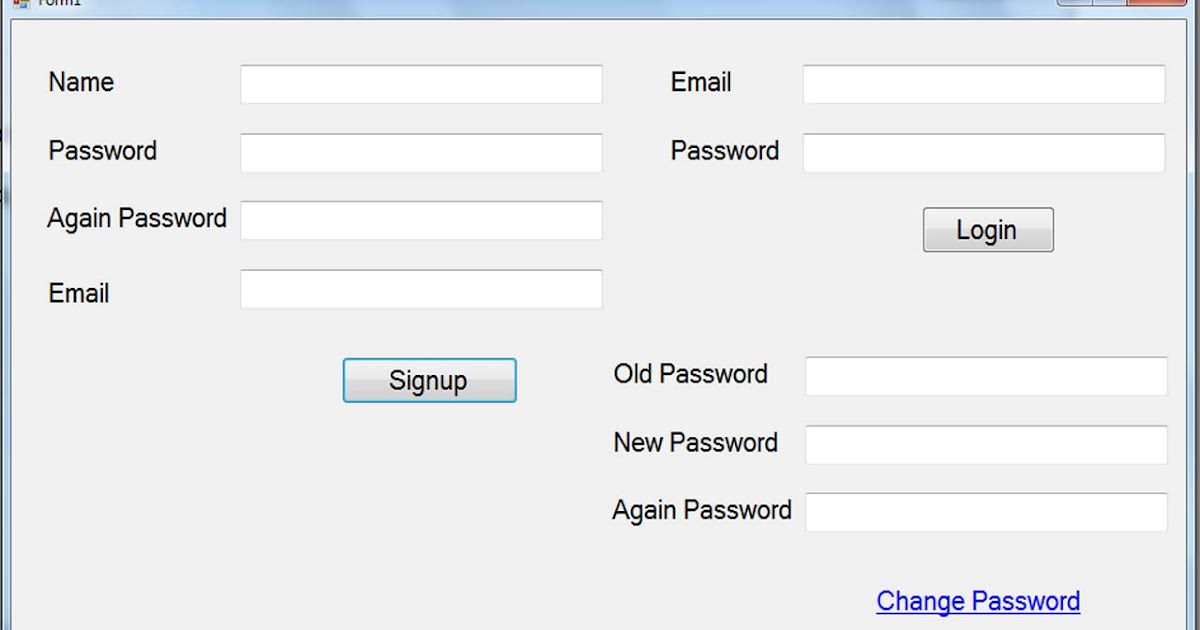Login and Registration Form in with Database Visual Studio Code