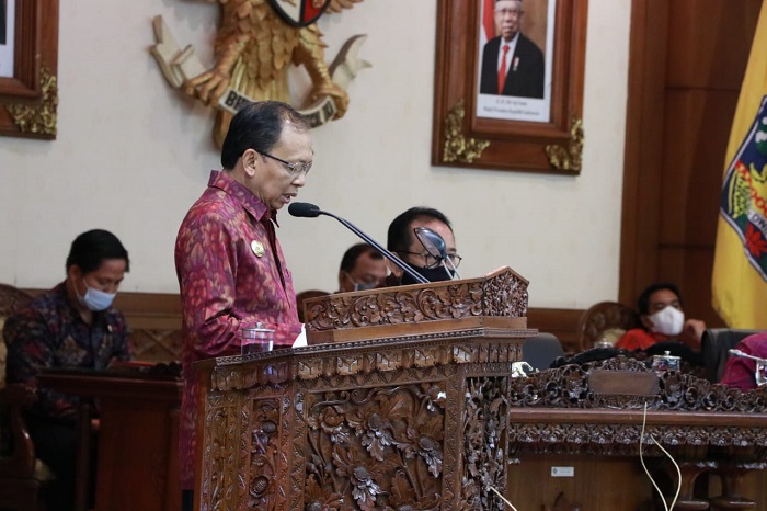 LKPJ Gubernur Bali 2020, IPM Meningkat PDRB Menurun