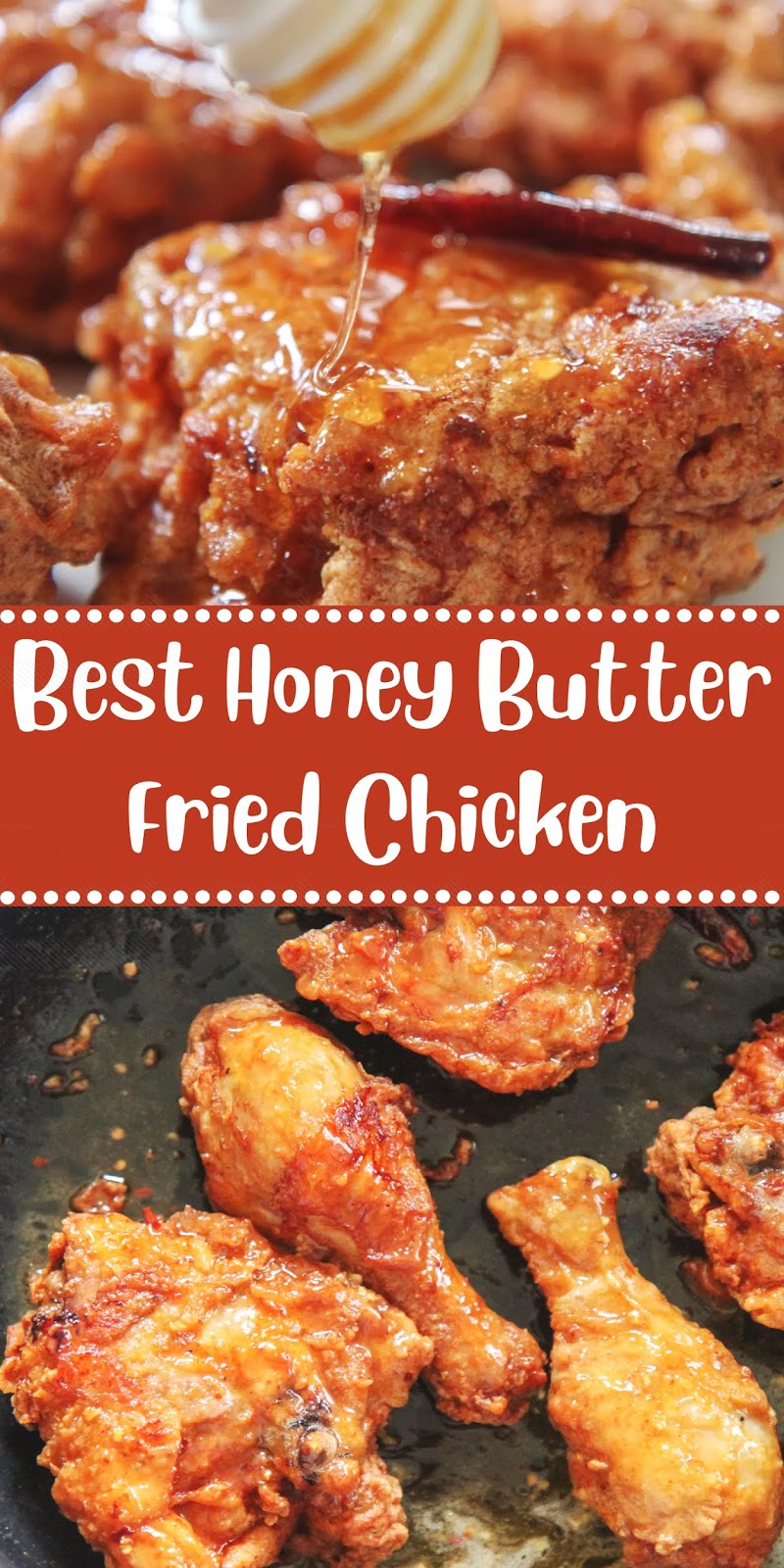 Best Honey Butter Fried Chicken 3 SECONDS