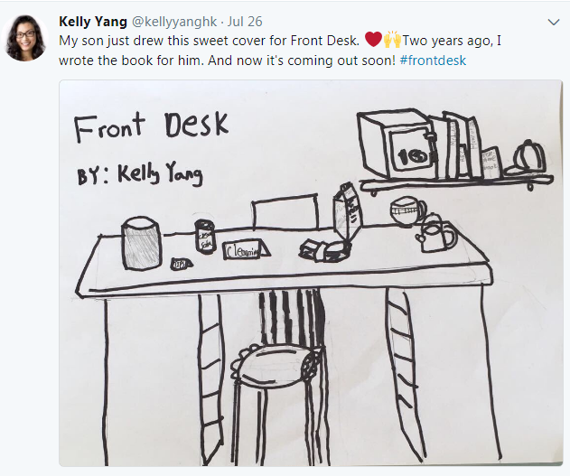 Cover Reveal: Front Desk by Kelly Yang