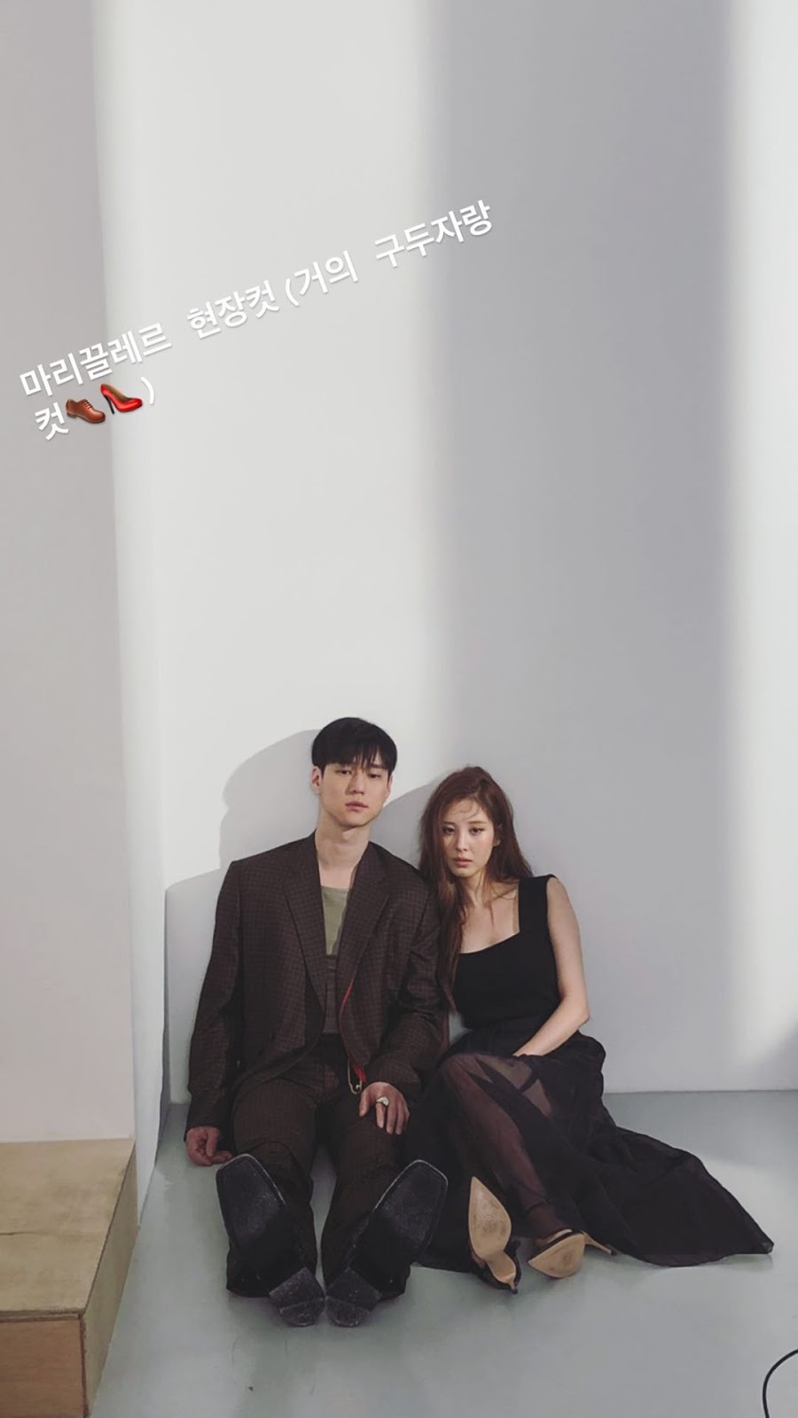 Seohyun and Go Kyung Pyo's video and pictures from 'Marie Claire