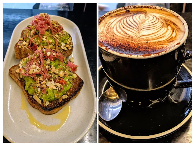 Melbourne weekend: Coffee at Seedling cafe on a Friday