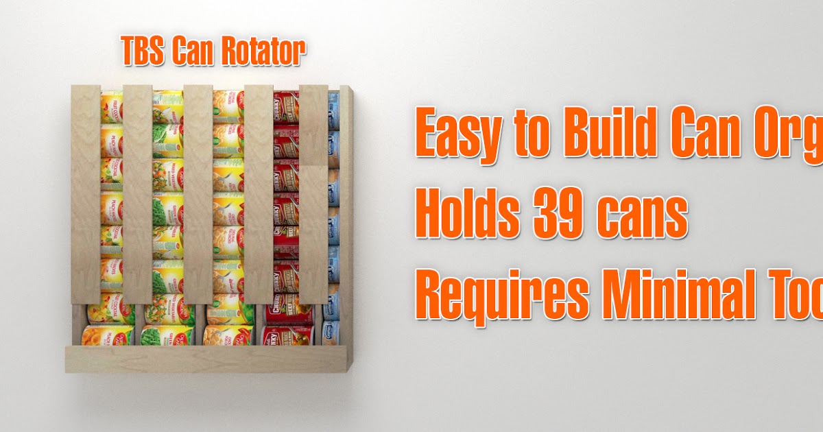 Easy DIY Canned Food Storage Anyone Can Build