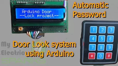 Digital Door Lock Password Security Code Lock Using 8051