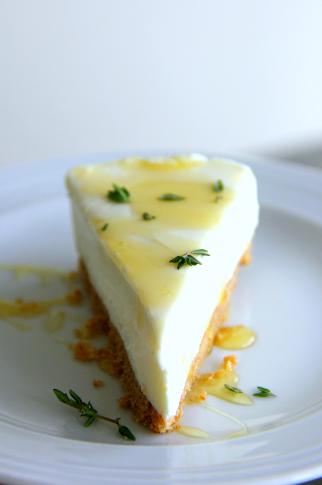 Cheesecake Senza Cottura Allo Yogurt Miele E Timo Senza Uova Ne Gelatina Arabafelice In Cucina