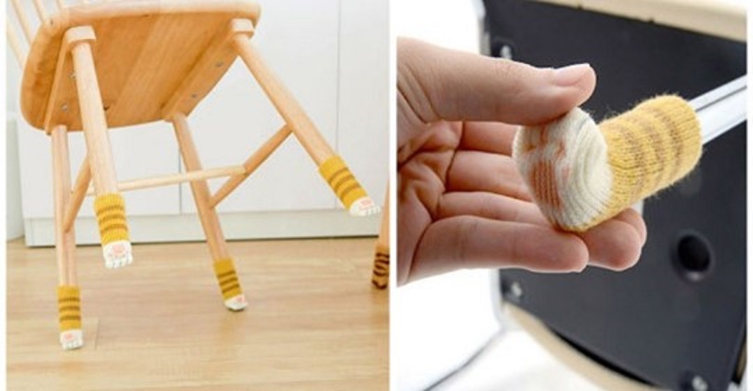 40 piezas (10 juegos) calcetines para silla de gato, calcetines para  muebles de gato, calcetines de punto antideslizantes para sillas de mesa