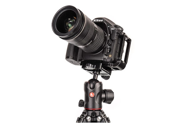 Manfrotto® MH492 Ball Head with Sunwayfoto MAP-02 and MAC-14 QR clamp II