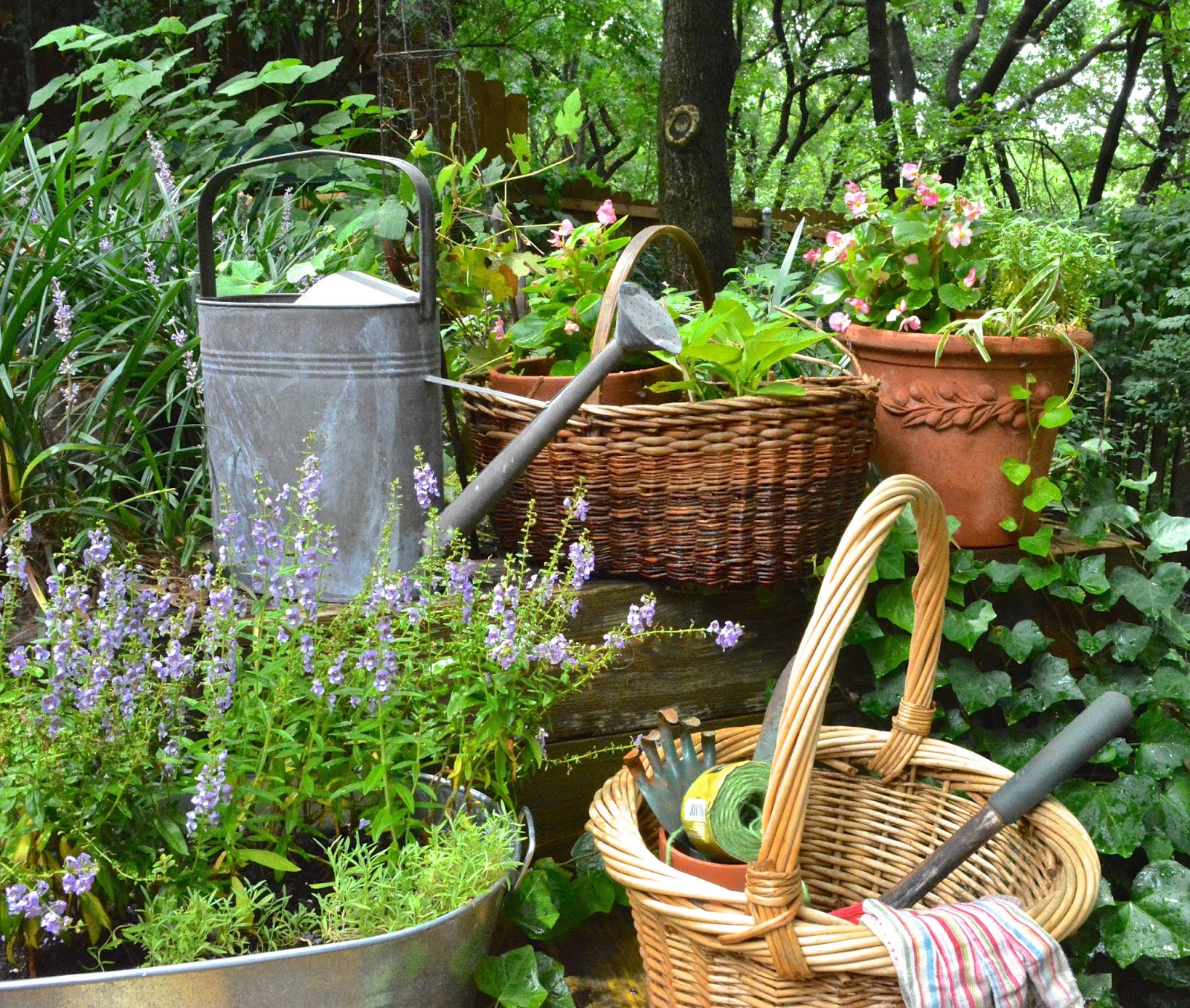 Let's Add Sprinkles: Baskets In The Garden/Lifestyle Of Love Blog Hop
