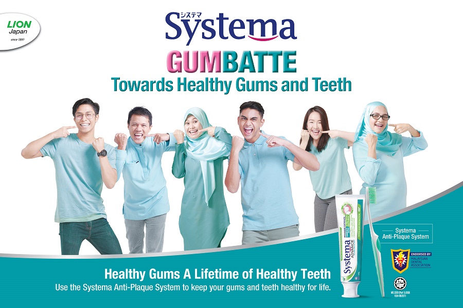 Ikrar Systema untuk ‘Gumbatte Towards Healthy Gums & Teeth’ bersama Rakyat Malaysia