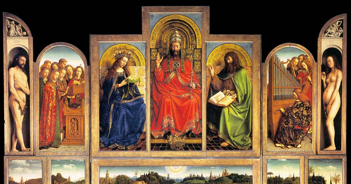 Описание картины гентский алтарь ян ван эйк