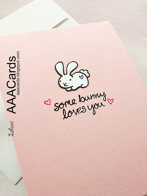 AAA Cards, CAS card, Copic markers, Lawn Fawn, Quillish, Lawn Fawn my silly valentine, Punny Valentine cards