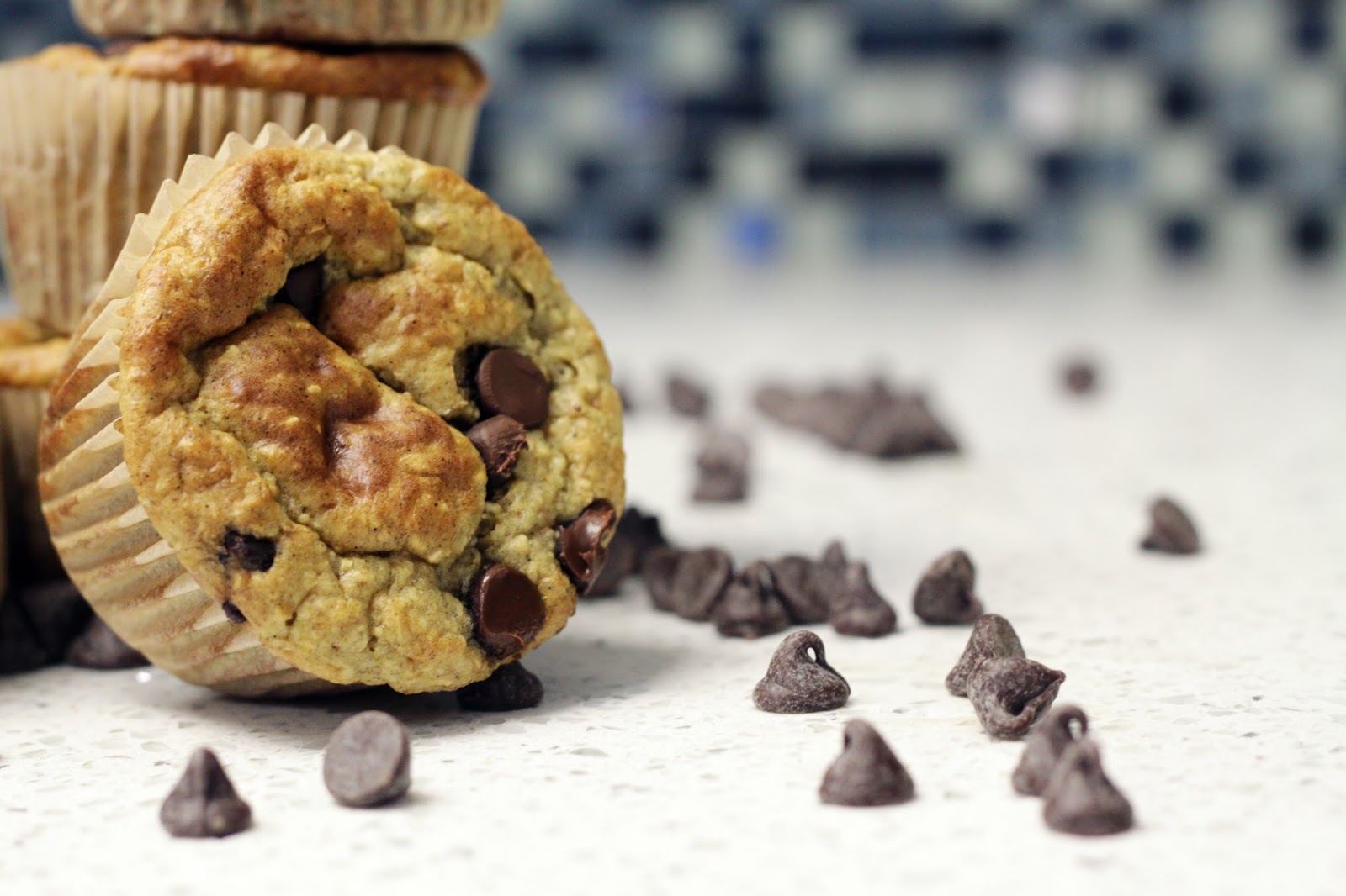 My Fictional Nook Skinny Banana Chocolate Chip Muffin