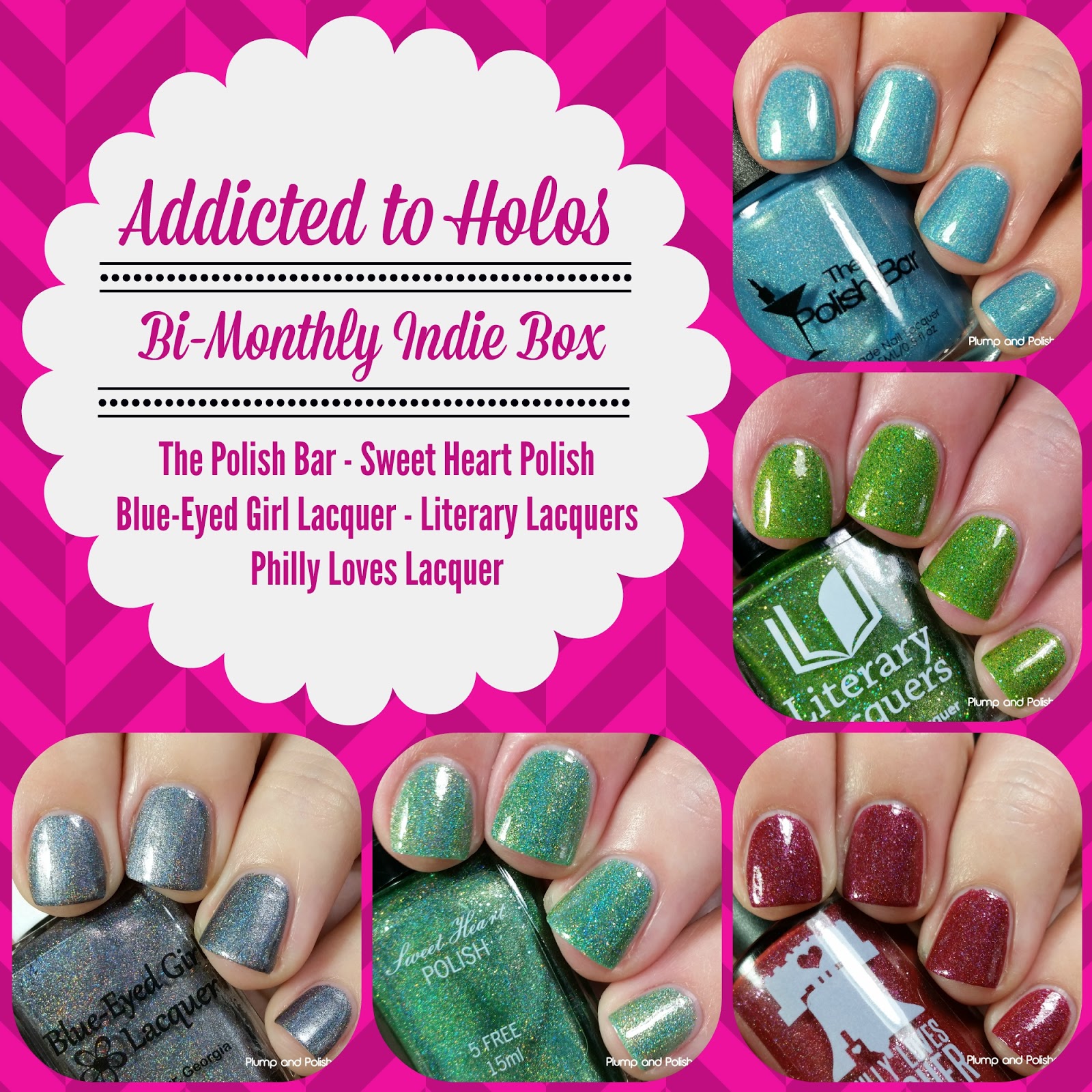 Plump and Polished: Addicted to Holos - Indie Box August 2015