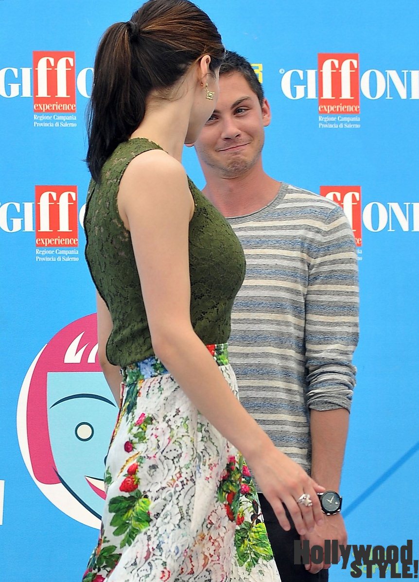 Logan Lerman y Alexandra Daddario Radiantes en el Giffoni Film Festival 2013 Hollywood Style!