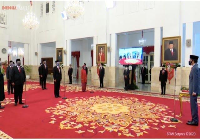 Sah 6 Menteri dan 5 Wamen Dilantik Presiden di Istana Negara,  Ini Daftaranya