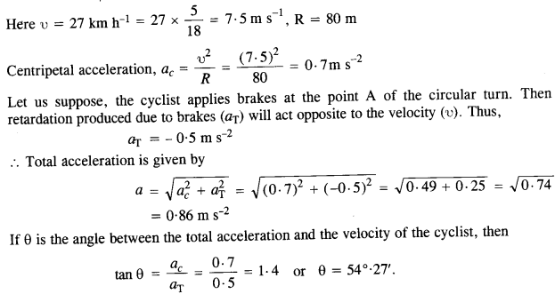 NCERT Solutions for Class 11 Physics Chapter 4 Motion in a Plane 40