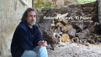 188 Land Art Bodegas Aroa Roberto Pajares Navarra  --  Land  Art   de Bodegas Aroa eligió a Roberto  Pajares, para participar en el I Certamen Internacional “Arte en la Viña”, celebrado en el pueblo de Zurucuain, en Navarra.  A Roberto Pajares, se le conoce mejor por su apodo “El Pájaro”. -  www.casaruralurbasa.com