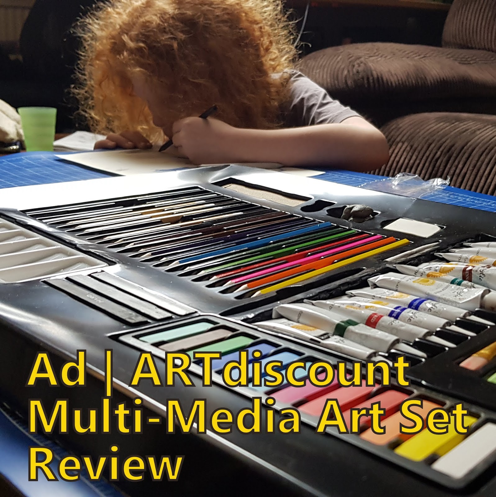 The Brick Castle Ad ARTdiscount 69 Piece MultiMedia Art Set Review