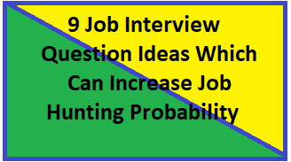 Job Interview Question Ideas