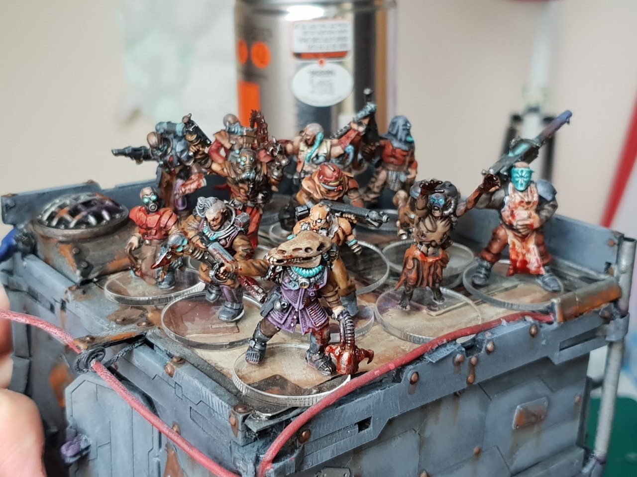 What's On Your Table Necromunda Board + Chaos Cultists Faeit 212