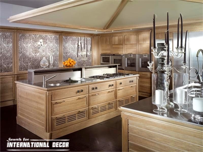 Exclusive designs of Italian kitchen and cuisine