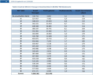 COVID-19-Lagebericht vom 12.08.2020, RKI, S. 12 – PDF